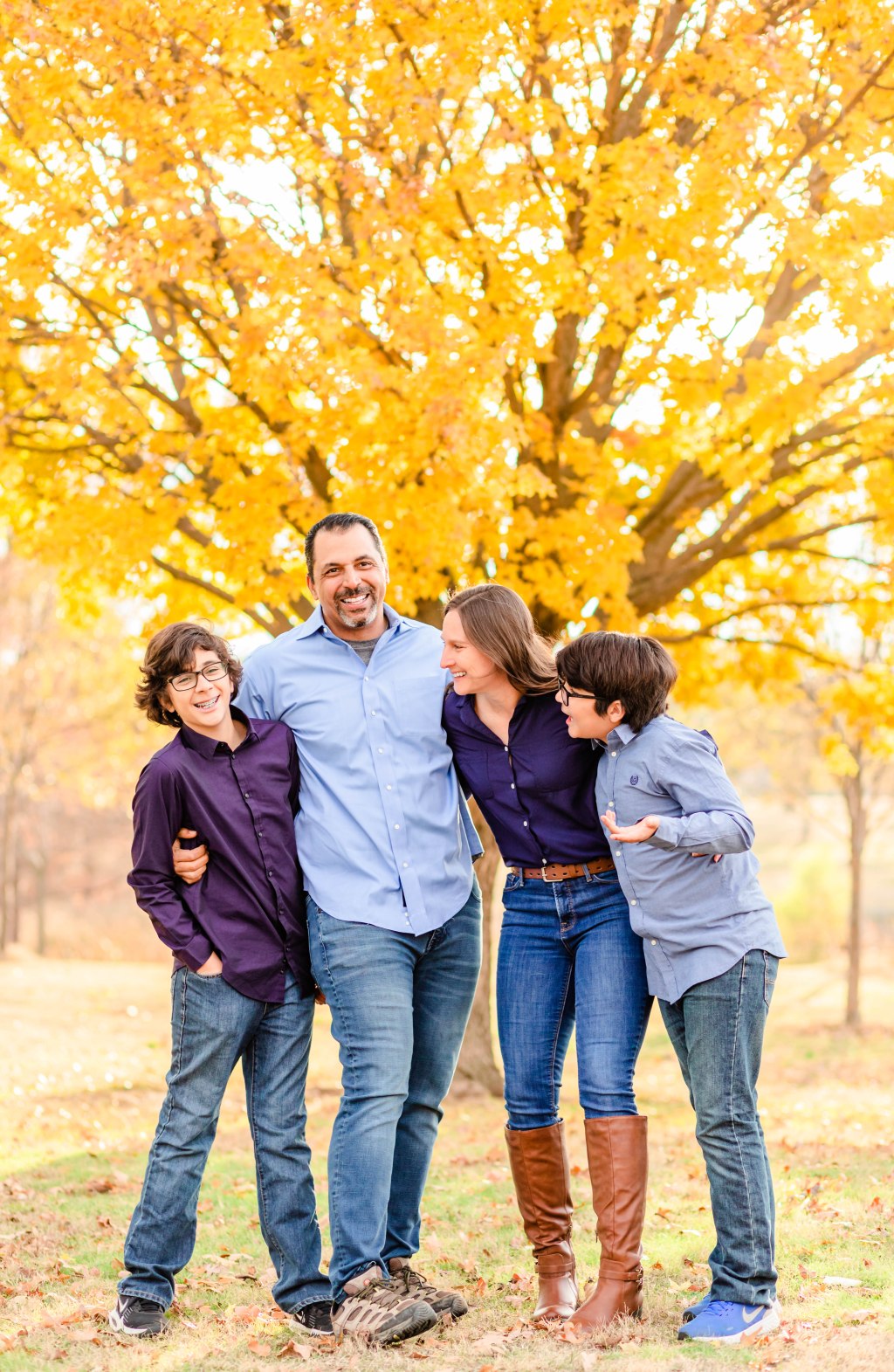 OU Duck Pond Fall Family Session | S.&nbsp;Family